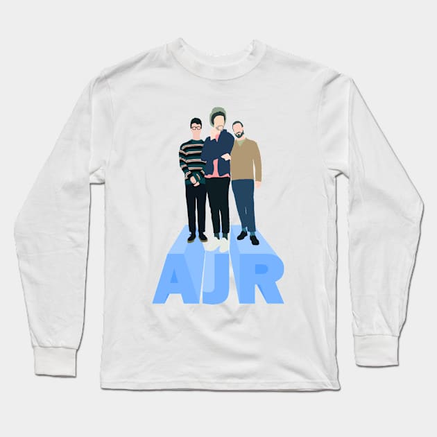 AJR Minimalist Long Sleeve T-Shirt by Vatar